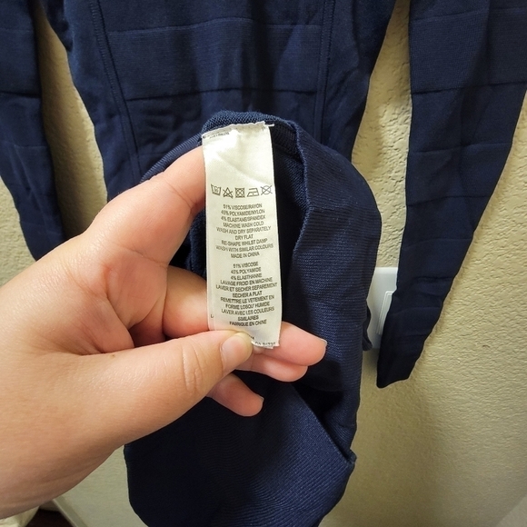 French Connection long sleeve midi dress - Picture 3 of 3